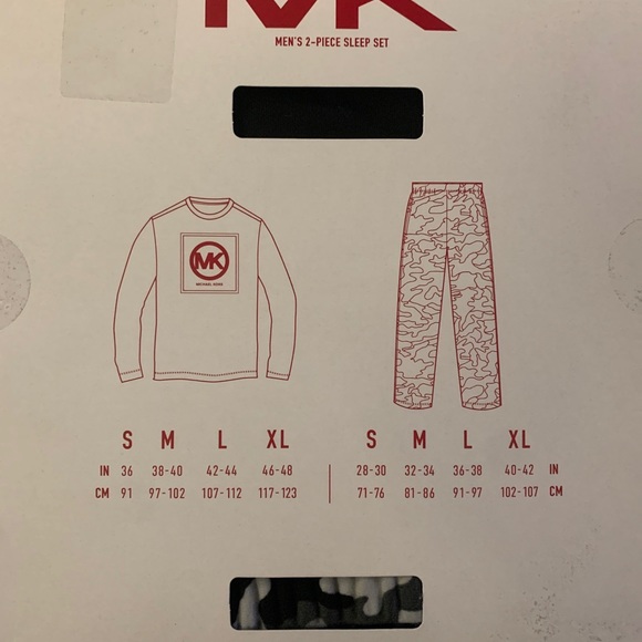 Michael Kor’s Men’s Two-Piece Loungewear Pajama Top & Bottom SET - Picture 3 of 7